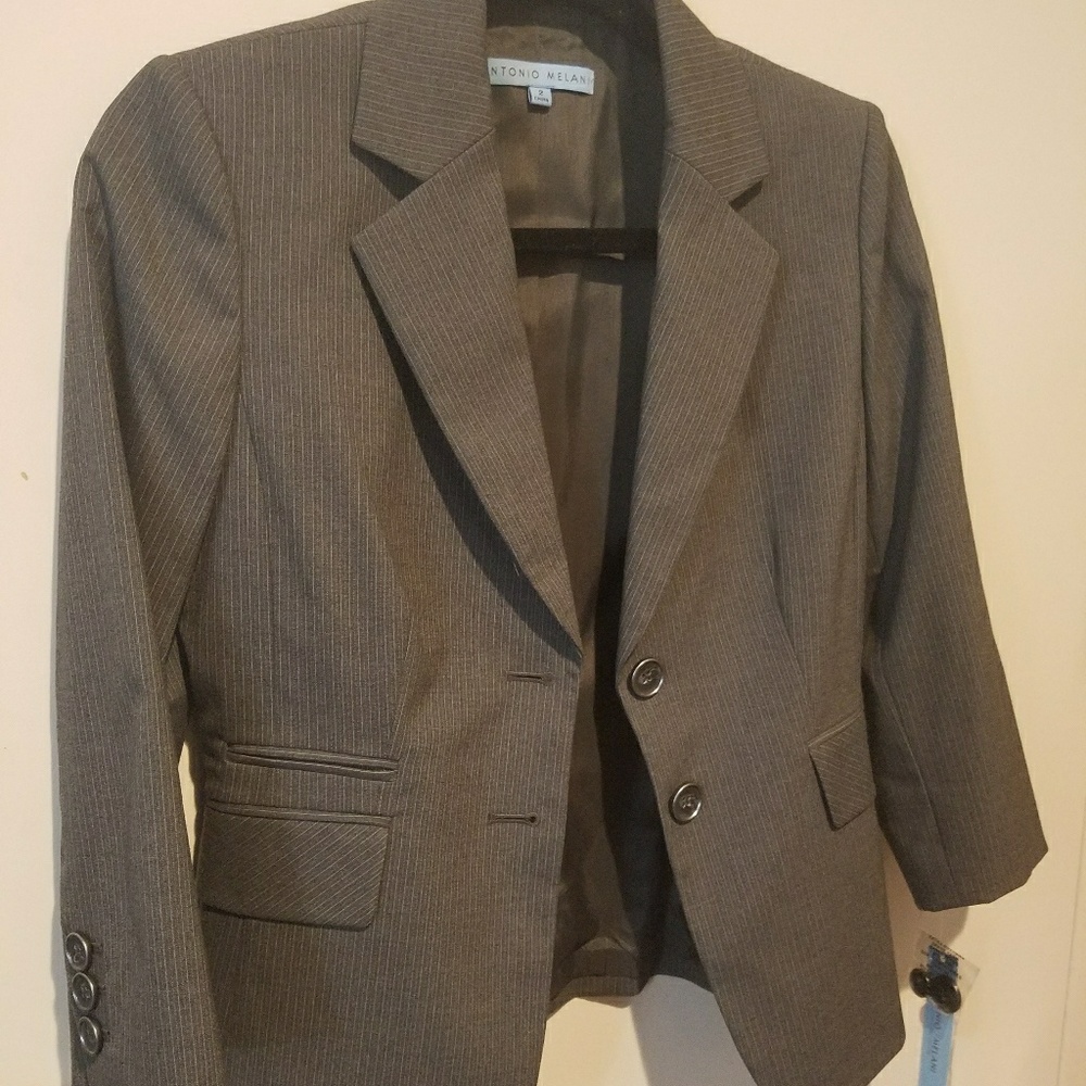 🌟🆕NWT Antonio Melani Gray Harper Blazer / Jacket - Picture 4 of 6